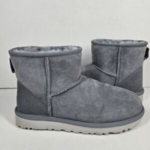 UGG Classic Mini Shearling Ankle Boots